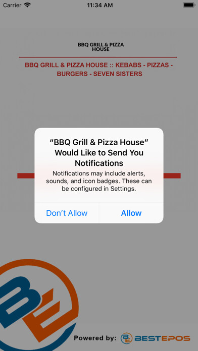 Emulate iPhone app BBQ Grill & Pizza House using MyAndroid Emulate iPhone app BBQ Grill & Pizza House using MyAndroid