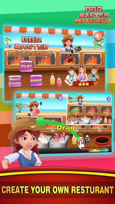 Emulate iPhone app BBQ Master Restaurant using MyAndroid Emulate iPhone app BBQ Master Restaurant using MyAndroid