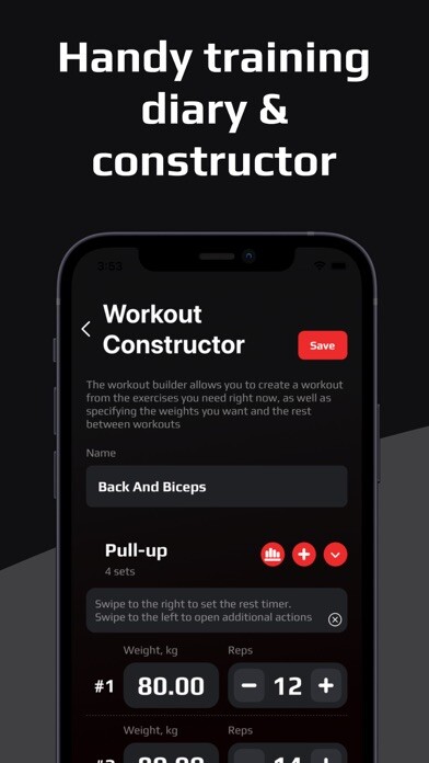 Emulate iPhone app BCAA - fitness planner & log using MyAndroid Emulate iPhone app BCAA - fitness planner & log using MyAndroid