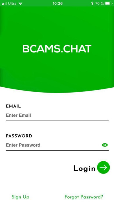 Emulate iPhone app BCAMS.CHAT using MyAndroid Emulate iPhone app BCAMS.CHAT using MyAndroid