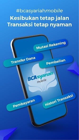 Run android online APK BCA Syariah mobile from MyAndroid or emulate BCA Syariah mobile using MyAndroid