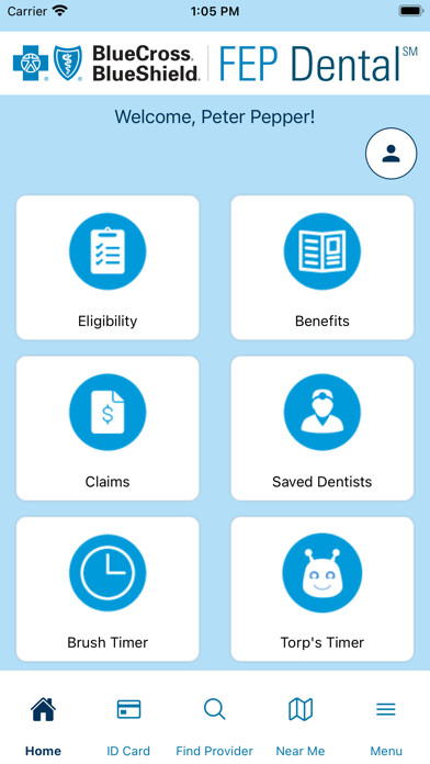 Emulate iPhone app BCBS FEP Dental using MyAndroid