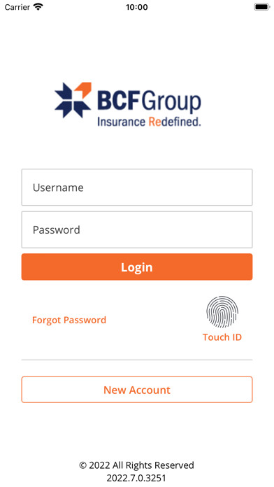 Emulate iPhone app BCF Group Online using MyAndroid
