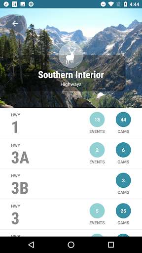 Run android online APK BC Highways - Road Conditions from MyAndroid or emulate BC Highways - Road Conditions using MyAndroid