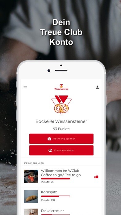 Emulate iPhone app Bäckerei Weissensteiner using MyAndroid Emulate iPhone app Bäckerei Weissensteiner using MyAndroid