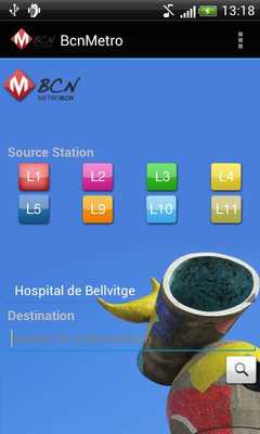 Emulate Android APK BCN Metro Emulate Android APK BCN Metro