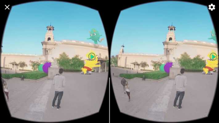 Emulate Android APK BCN VR Tour