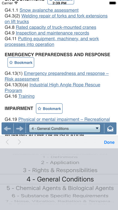 Emulate iPhone app BC OHS Regulation using MyAndroid