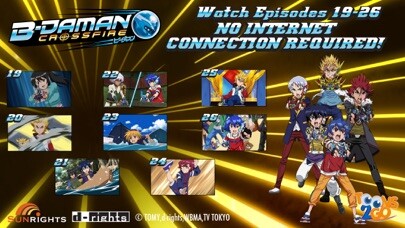 Emulate iPhone app B-Daman Crossfire vol. 3 using MyAndroid Emulate iPhone app B-Daman Crossfire vol. 3 using MyAndroid