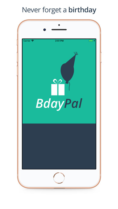 Emulate iPhone app BdayPal using MyAndroid