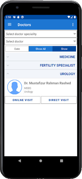 Run android online APK BD Health Line from MyAndroid or emulate BD Health Line using MyAndroid