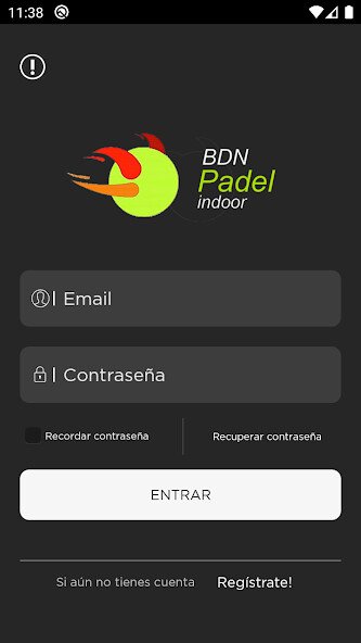 Emulate Android APK BDN Padel Emulate Android APK BDN Padel