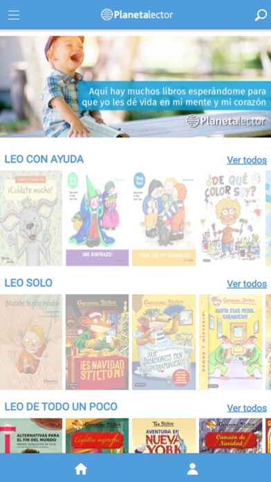 Emulate iPhone app B. D. Planeta Lector Chile using MyAndroid