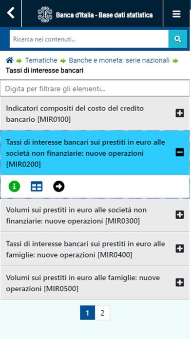Emulate iPhone app BDS - Base Dati Statistica using MyAndroid Emulate iPhone app BDS - Base Dati Statistica using MyAndroid