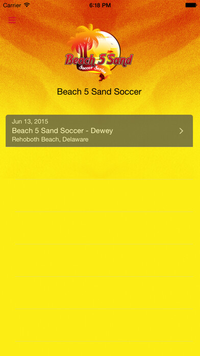 Emulate iPhone app Beach 5 Sand Soccer using MyAndroid
