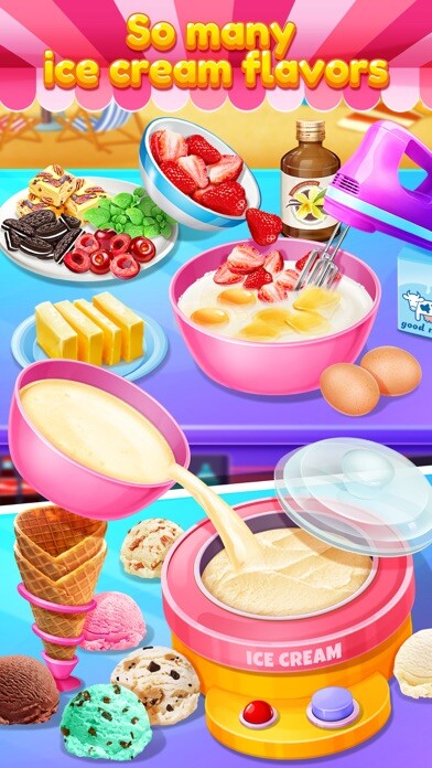Emulate iPhone app Beach Desserts Food Party using MyAndroid