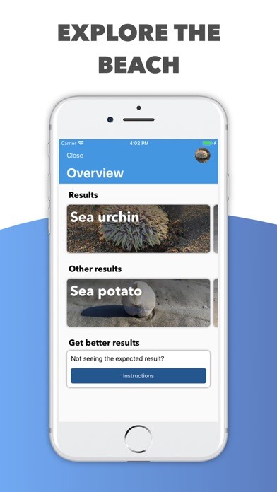 Emulate iPhone app Beach Detector - Your guide using MyAndroid
