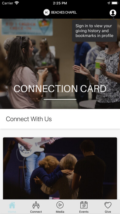 Emulate iPhone app Beaches Chapel Church using MyAndroid Emulate iPhone app Beaches Chapel Church using MyAndroid