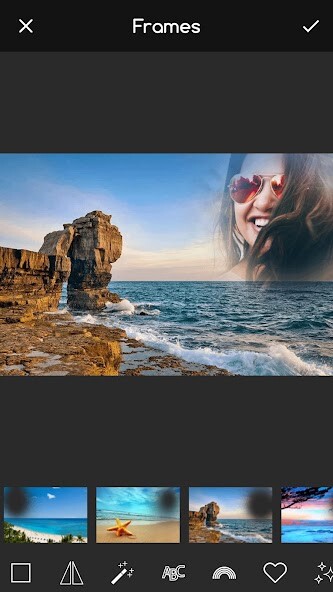 Run android online APK Beach Frames for Pictures from MyAndroid or emulate Beach Frames for Pictures using MyAndroid