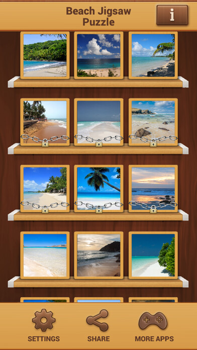 Emulate iPhone app Beach Jigsaw Puzzles - Fun Brain Games using MyAndroid Emulate iPhone app Beach Jigsaw Puzzles - Fun Brain Games using MyAndroid