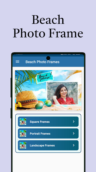 Emulate Android APK Beach Photo Frame