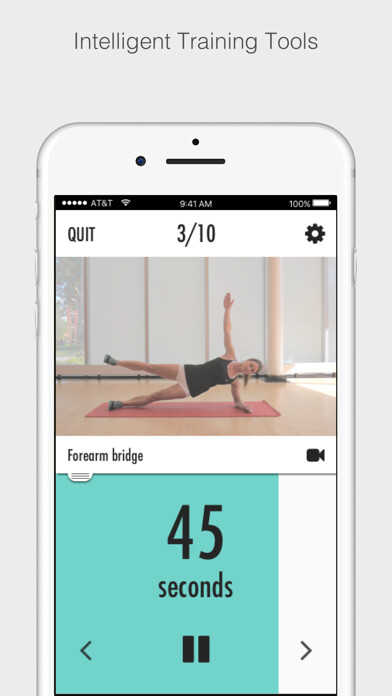 Emulate iPhone app Beach Swimsuit Body Workouts using MyAndroid