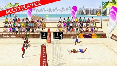Emulate iPhone app Beach Tennis Pro using MyAndroid