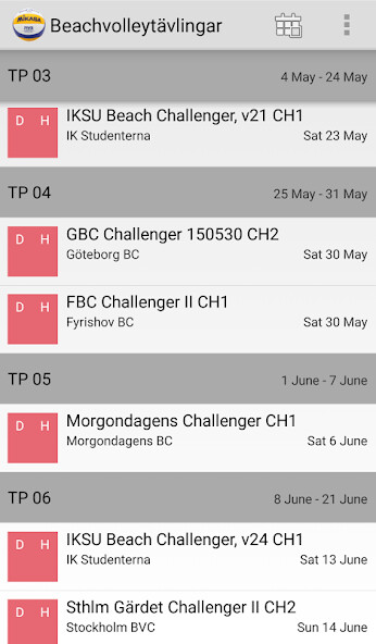 Run android online APK Beachvolleytävlingar from MyAndroid or emulate Beachvolleytävlingar using MyAndroid