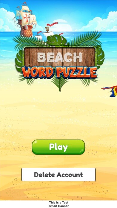 Emulate iPhone app Beach Word Puzzle using MyAndroid Emulate iPhone app Beach Word Puzzle using MyAndroid