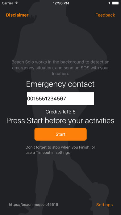 Emulate iPhone app Beacn Solo - Fitness Tracker using MyAndroid Emulate iPhone app Beacn Solo - Fitness Tracker using MyAndroid
