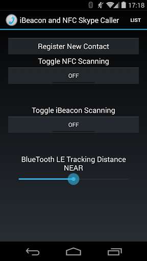 Run android online APK Beacon and NFC Skype Caller from MyAndroid or emulate Beacon and NFC Skype Caller using MyAndroid