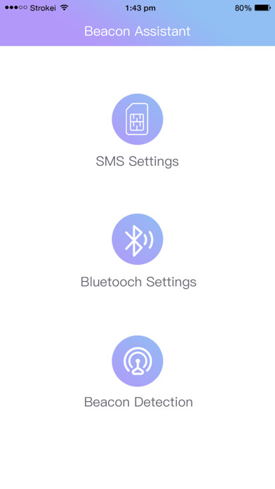 Emulate iPhone app BeaconAssistant using MyAndroid