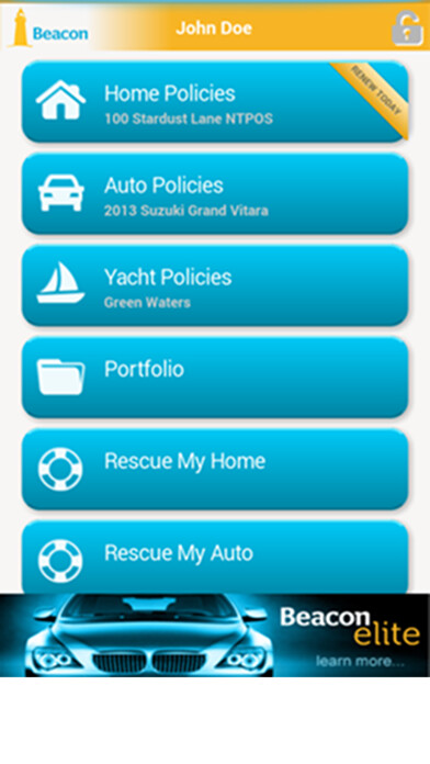 Emulate iPhone app Beacon Buddy using MyAndroid