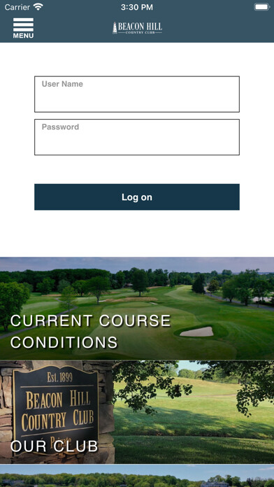 Emulate iPhone app Beacon Hill Country Club using MyAndroid Emulate iPhone app Beacon Hill Country Club using MyAndroid
