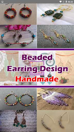 Run android online APK Bead Earring Designs Handmade from MyAndroid or emulate Bead Earring Designs Handmade using MyAndroid