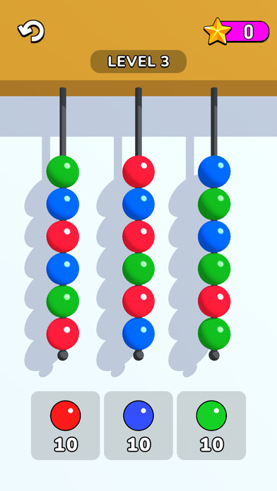 Emulate iPhone app Beads Match 3D using MyAndroid Emulate iPhone app Beads Match 3D using MyAndroid