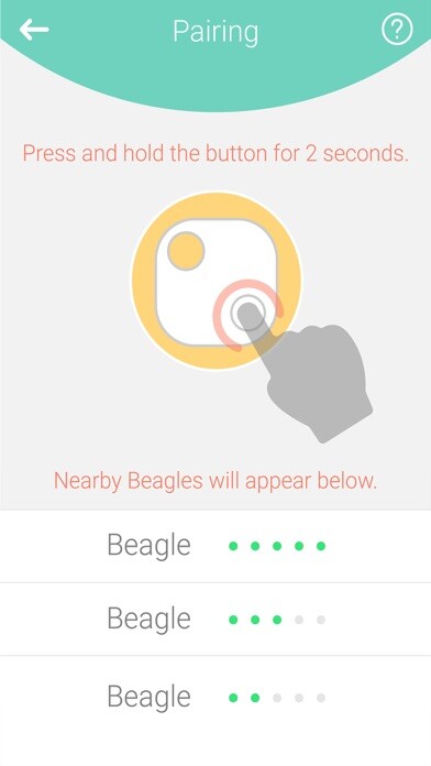 Emulate iPhone app Beagle 1.0 Bluetooth Tracker using MyAndroid