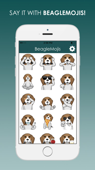 Emulate iPhone app BeagleMojis - Beagle Emojis & Stickers using MyAndroid Emulate iPhone app BeagleMojis - Beagle Emojis & Stickers using MyAndroid
