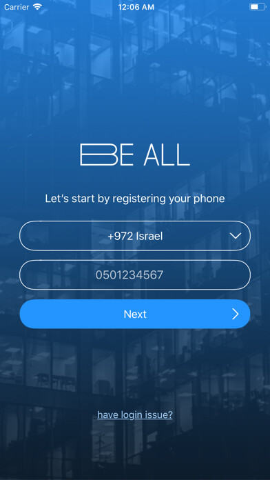 Emulate iPhone app BE ALL Access using MyAndroid Emulate iPhone app BE ALL Access using MyAndroid