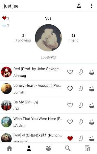 Run android online APK BeanPot - My Music Page from MyAndroid or emulate BeanPot - My Music Page using MyAndroid