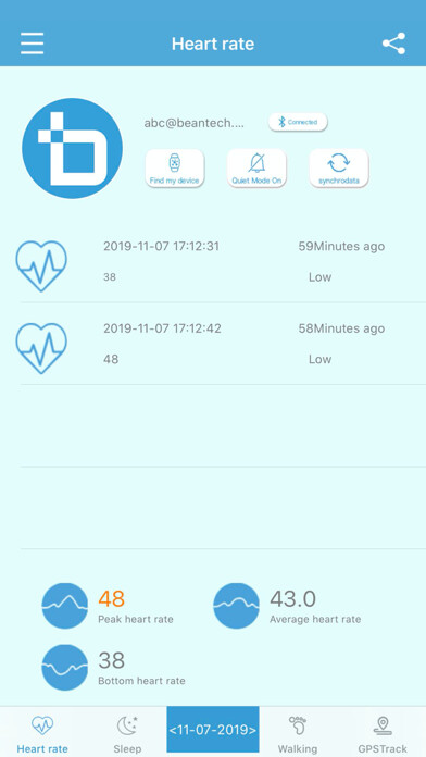 Emulate iPhone app Beantech Watch using MyAndroid