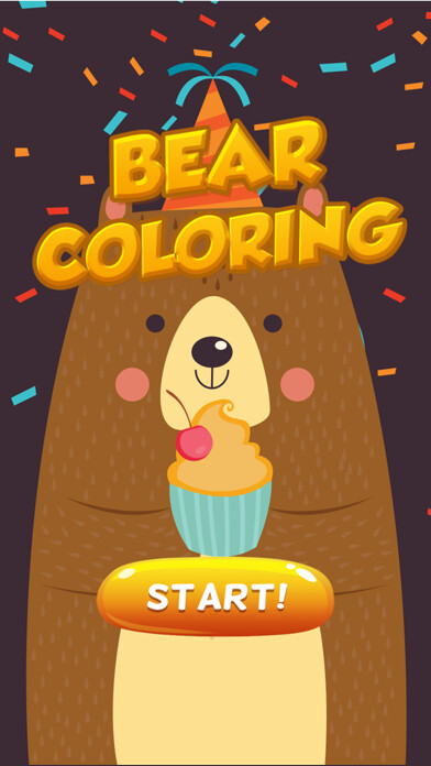 Emulate iPhone app Bear Coloring and Painting Book using MyAndroid Emulate iPhone app Bear Coloring and Painting Book using MyAndroid