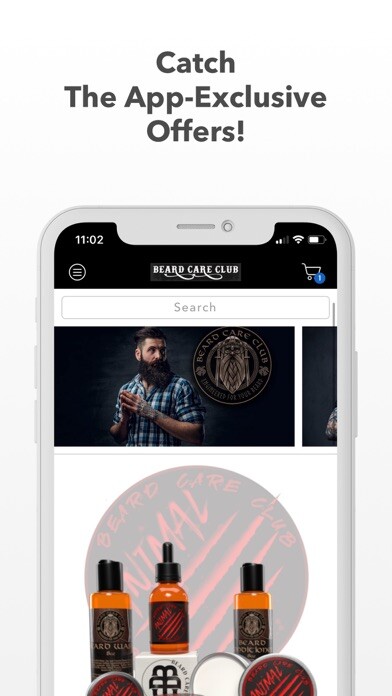 Emulate iPhone app Beard Care Club using MyAndroid