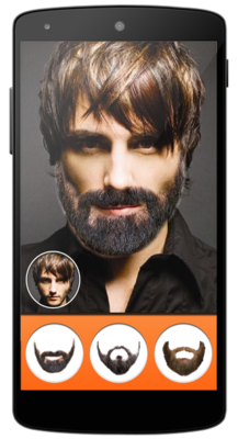 Emulate Android APK Beard, Hair Style Editor