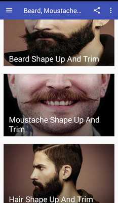 Emulate Android APK Beard, Moustache And Hair Tips