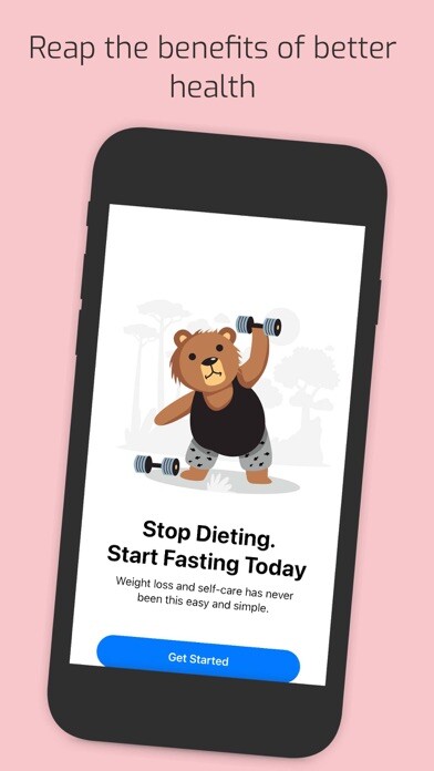 Emulate iPhone app Bear - Fasting Tracker using MyAndroid Emulate iPhone app Bear - Fasting Tracker using MyAndroid