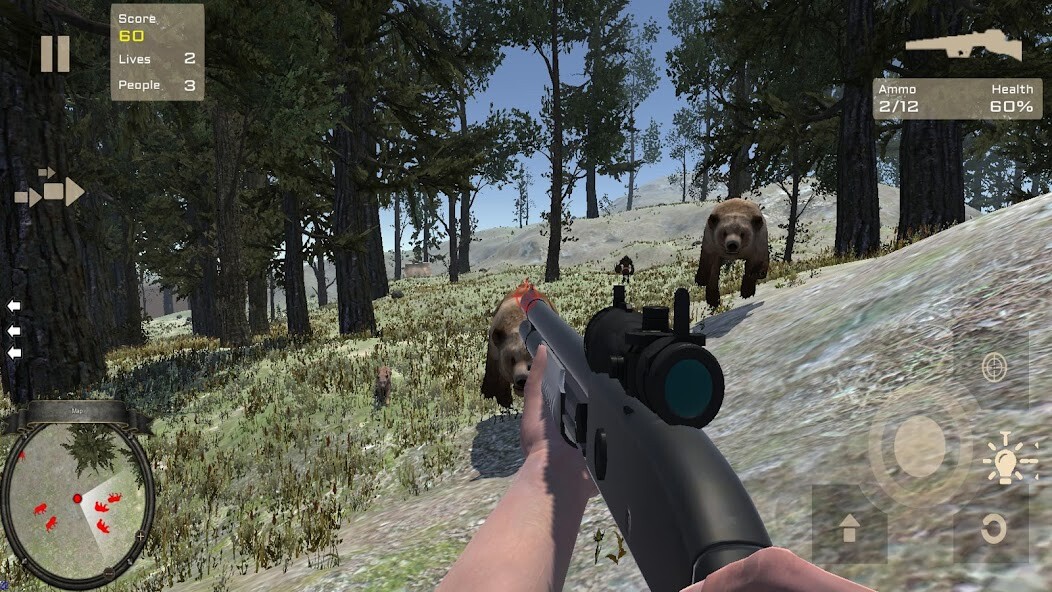 Emulate iPhone app Bear Forest Hunting Patrol using MyAndroid Emulate iPhone app Bear Forest Hunting Patrol using MyAndroid