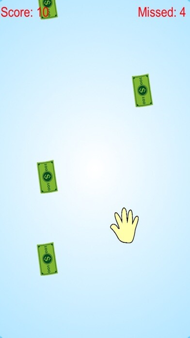 Emulate iPhone app Be a rich man - pick up money on the road free using MyAndroid