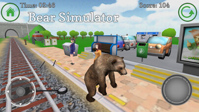 Emulate iPhone app Bear On The Run Simulator using MyAndroid