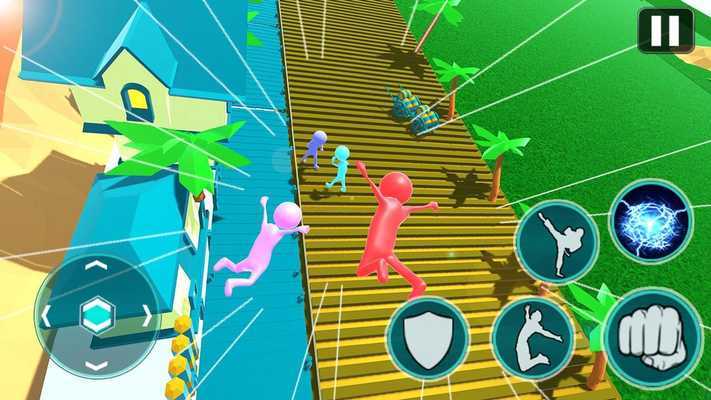 Emulate Android APK Beast Human Fighting: Flat Fall on Floor